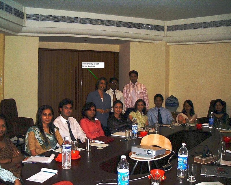 A second Persona Power round-table training group