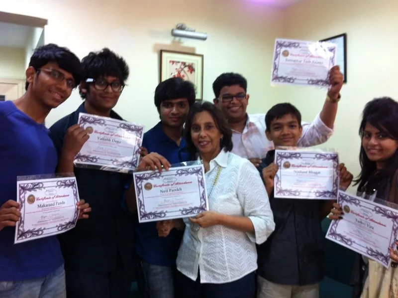 Young learners taking part in a Persona Power programme