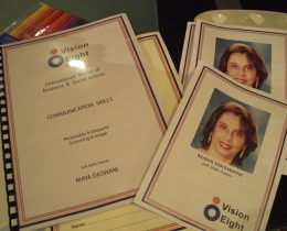 Brochure and Notes of Ms Daswani by Vision 8, 2009